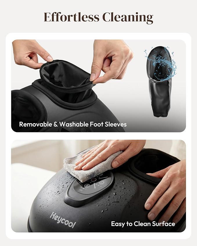 Heycool Foot Massager with Heat, Deep Shiatsu for Neuropathy Pain Relief - Image 6