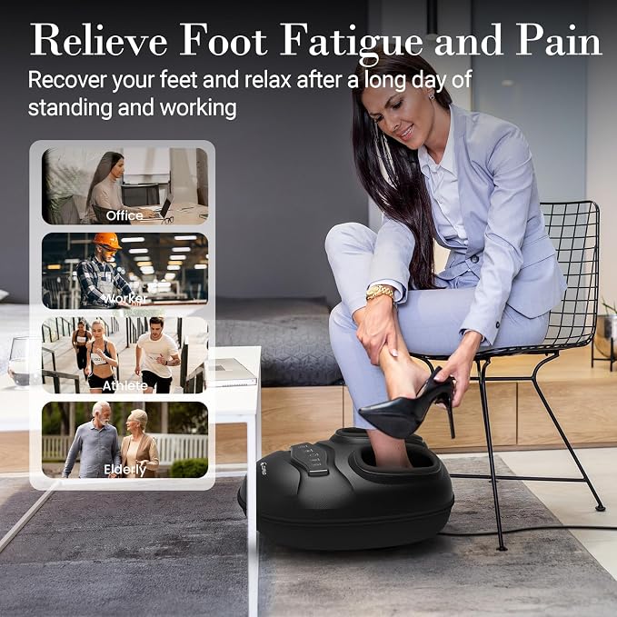 CuPiLo Smart Foot Massager for Neuropathy and Pain Relief - 2026 Upgraded - Image 4