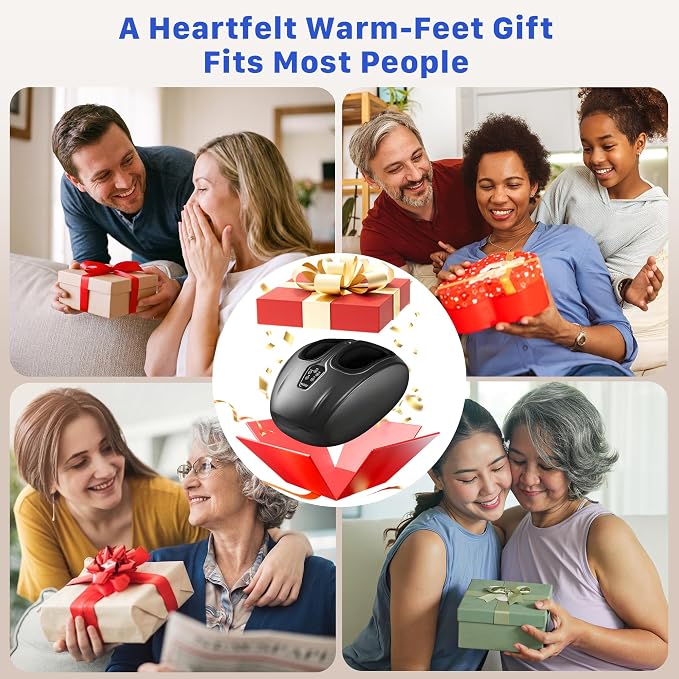 Foot Massager with Heat and Compression 2026 Upgraded Shiatsu Style - Image 7