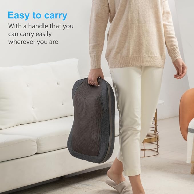 CooCoCo HSA Store Eligible Shiatsu Back Massager with Heat, for Office Home - Image 6