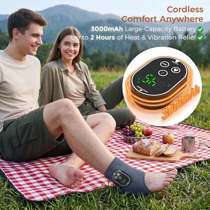 Cordless Foot Renew Triple Method Massagers Foot Massager-1 Piece - Image 7