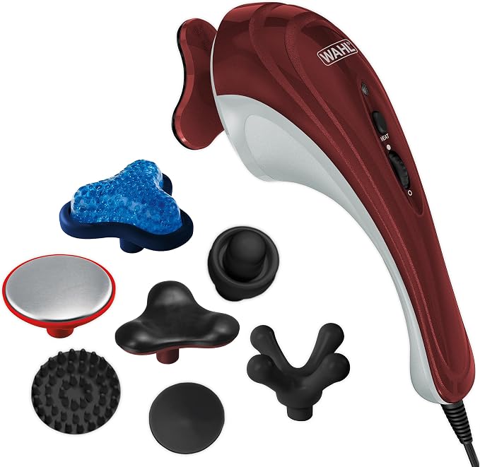 Wahl Hot Cold Therapeutic Light Vibratory Corded Massager for Pain Relief by Wahl