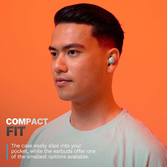 JLab Go Air Pop+, True Wireless Earbuds, Bluetooth Earbuds with Microphone, Dual Connect, EQ3 Sound, Mint Green | Wireless Earphones, IP55 True Wireless Earbuds with Microphone, Application, Dual Connect, Charging Case - Image 6