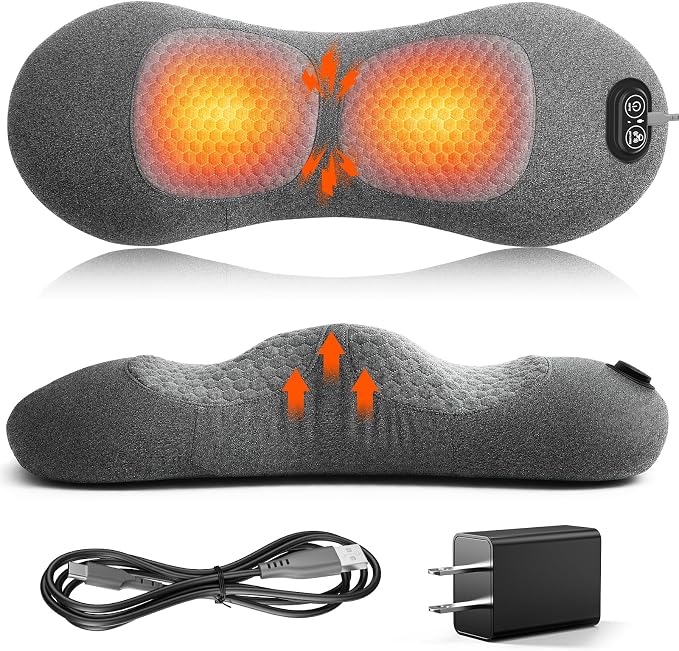 2026 Upgraded Triple Fusion Back Massager with Heat, Vibration & Stretch by Unknown