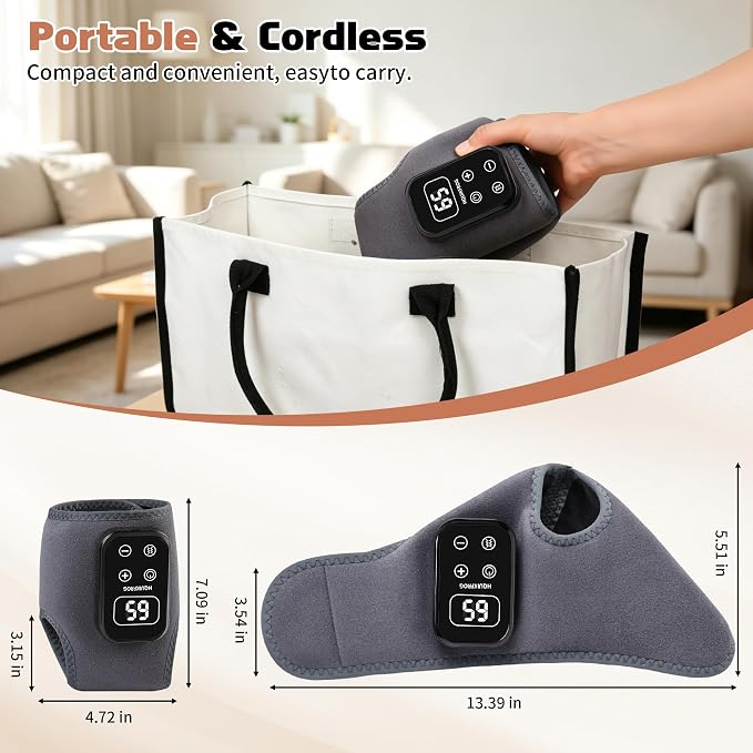 Foot Renew Massager for Neuropathy Cordless Ankle Massager - Image 6