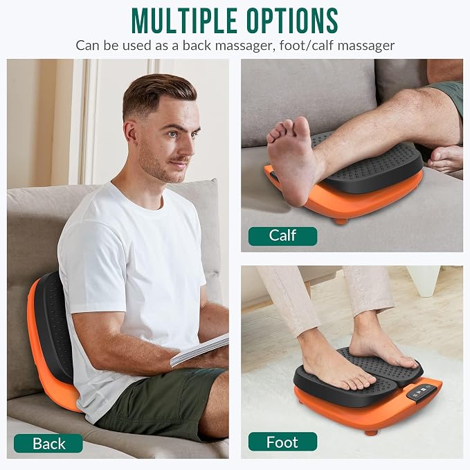 Snailax Vibration Foot Massager with Heat, App Control, Adjustable Vibration Electric Foot Massager Machine for Circulation, Plantar Fasciitis, Pain, Remote Control - Image 6