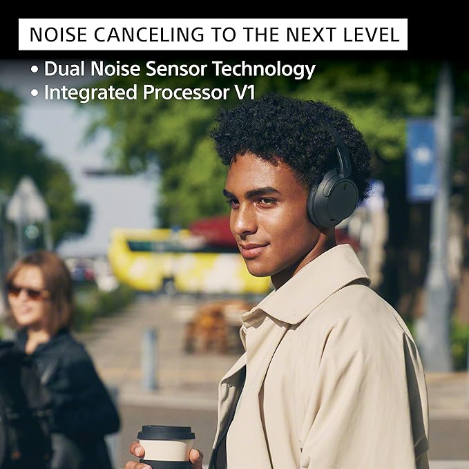 Sony WH-CH720N Wireless Noise Cancelling Over-Ear Headphones, Pink | Comfortable Lightweight Design, Dual Noise Sensor technology, Up to 35 Hrs Battery with Quick Charging, Multipoint Connection - Image 3