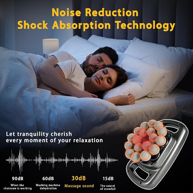 18 Head Massage Gun Set, Massager Gun Deep Tissue, Back Massager - Image 3