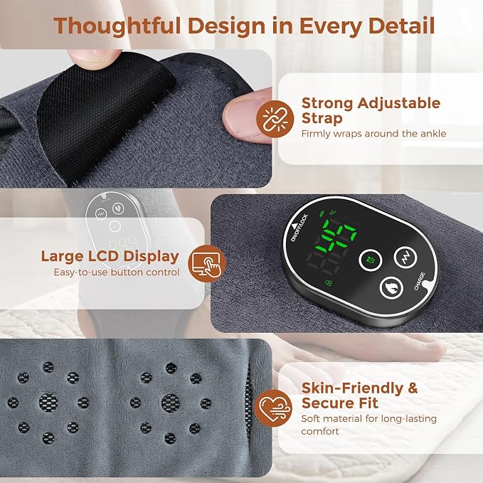 Cordless Foot Renew Triple Method Massagers Foot Massager-1 Piece - Image 4