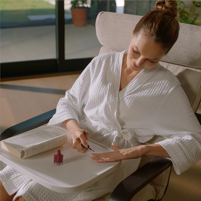 Sharper Image® Spahaven Heated Foot Bath – Bubble Jets, Massage Rollers, 105°F, Pumice Stone Callus Remover| XL Foot Soaking Tub| Feet Scrubber| Home Pedicure Foot Spa| Womens Relief & Relaxation Gift - Image 7