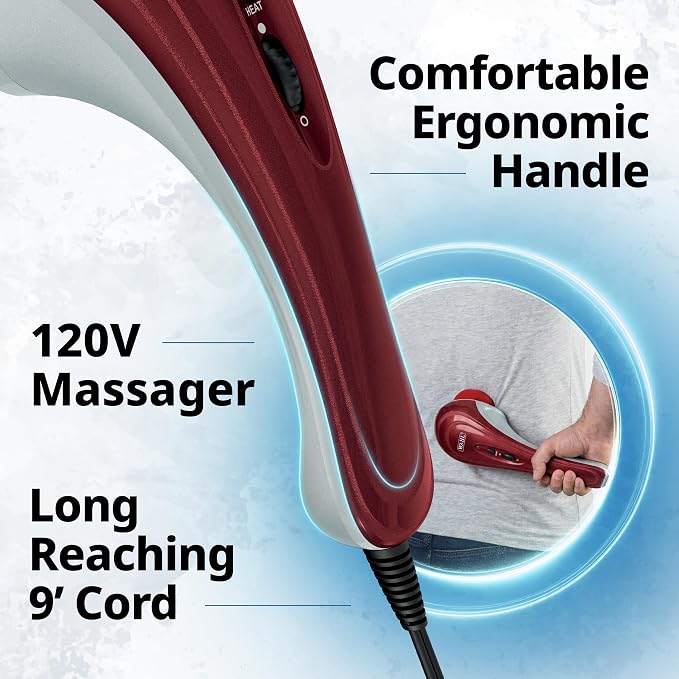 Wahl Hot Cold Therapeutic Light Vibratory Corded Massager for Pain Relief - Image 7
