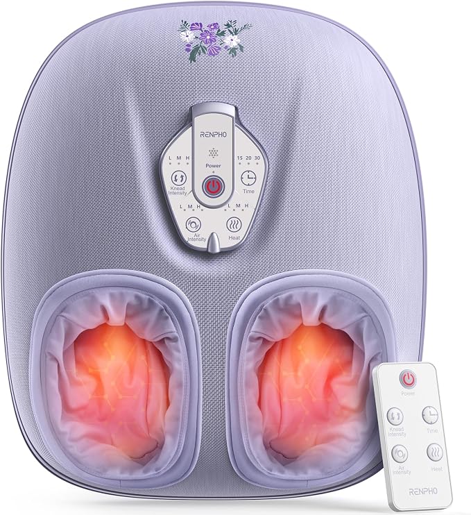 RENPHO Shiatsu Foot Massager with Heat & Kneading for Plantar Fasciitis by RENPHO