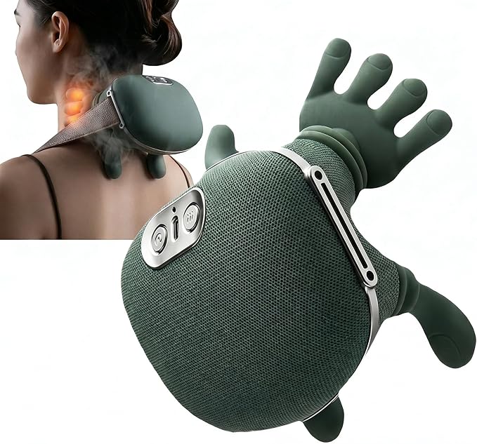 Neck Massager with Heat, Shiatsu Neck Shoulder Massager, Octopus Massager by Unknown