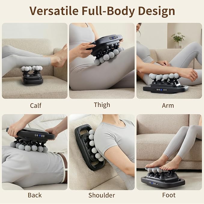 20 Head Massage Gun Deep Tissue, Percussion Muscle Massager for Back Pain - Image 6