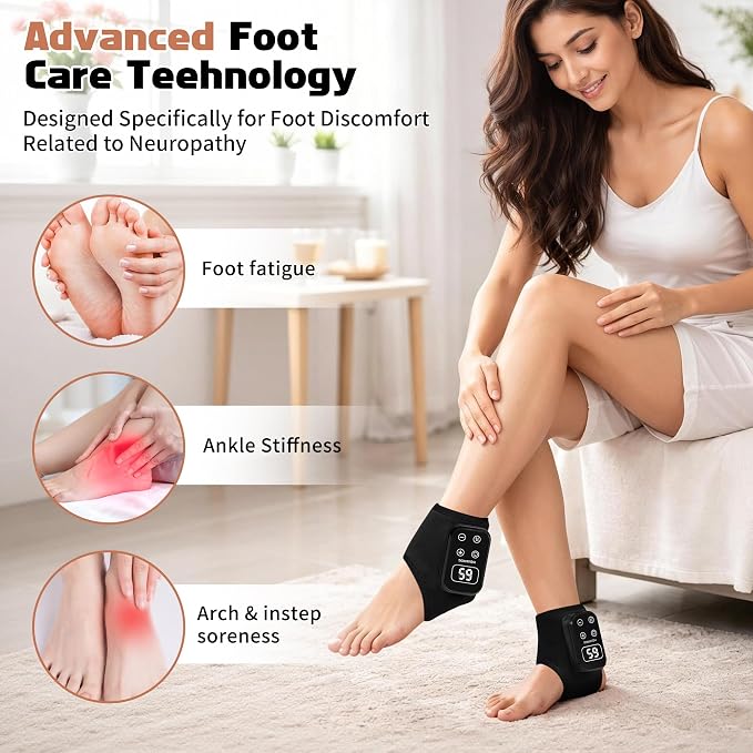 Foot Renew Massager for Neuropathy Cordless Ankle Massager - Image 7