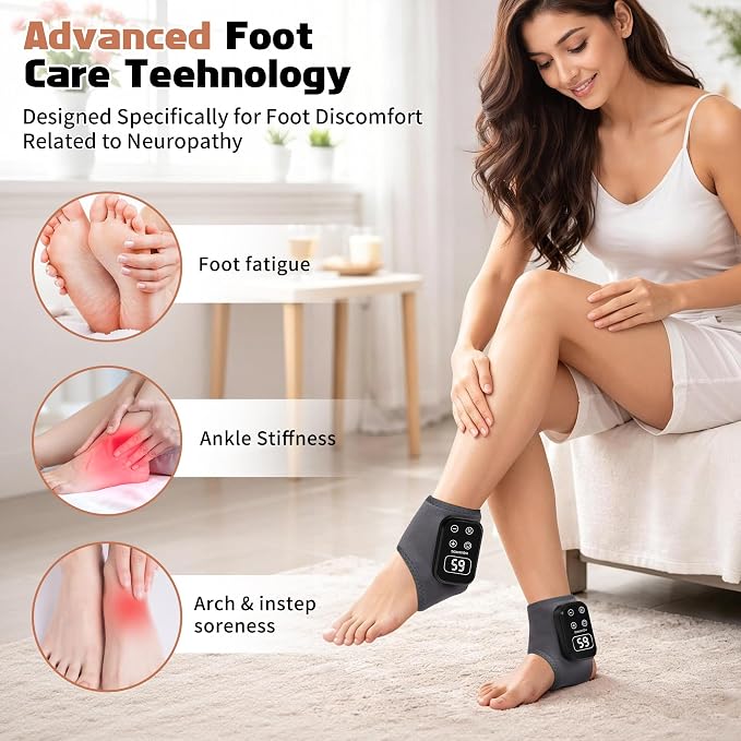 Foot Renew Massager for Neuropathy Cordless Ankle Massager - Image 7