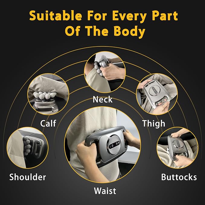 18 Head Massage Gun Set, Massager Gun Deep Tissue, Back Massager - Image 5