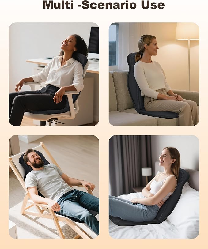 Beleduc Back Massager Chair Pad, Gift for Women Men - Image 6