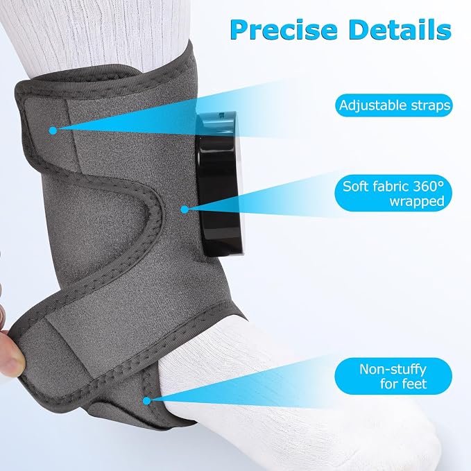 Neuropathy Foot Massager for Pain Relief, Ankle Heating Pad with Massage - Image 7