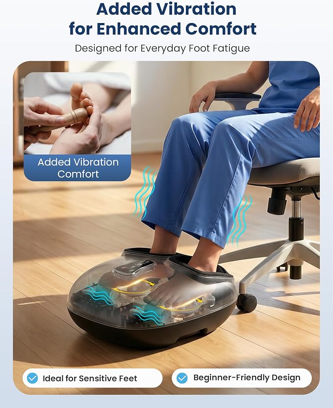 COMFIER 2026 Shiatsu Foot Massager with Heat, FSA Eligible Items Only List - Image 5