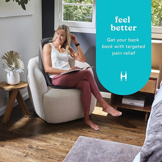 Homedics Shiatsu Massage Cushion with Soothing Heat - Image 2