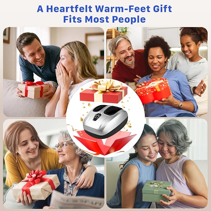 Foot Massager with Heat and Compression 2026 Upgraded Shiatsu Style - Image 8