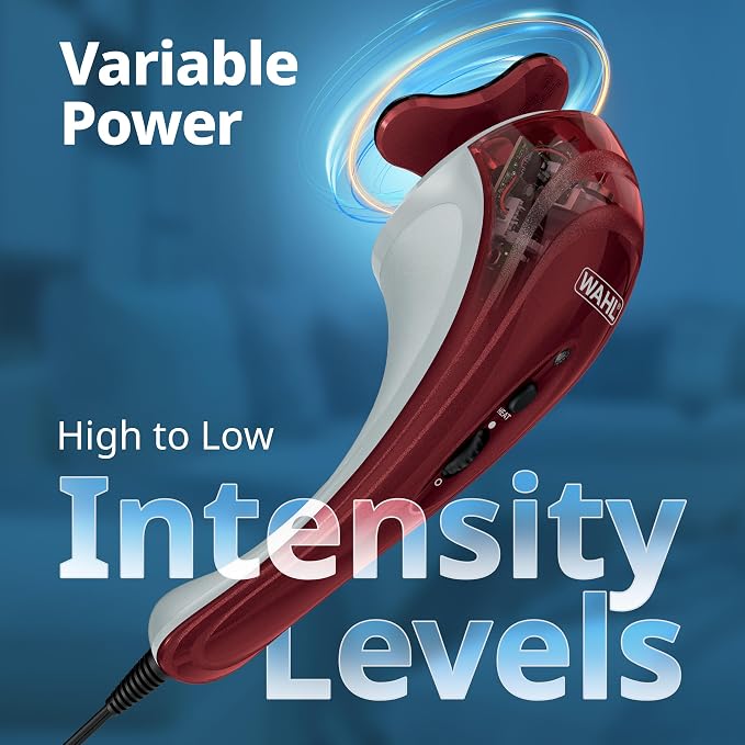 Wahl Hot Cold Therapeutic Light Vibratory Corded Massager for Pain Relief - Image 4