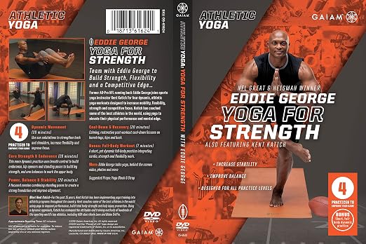 Gaiam Athletic Yoga: Yoga for Strength with Eddie George - Image 3
